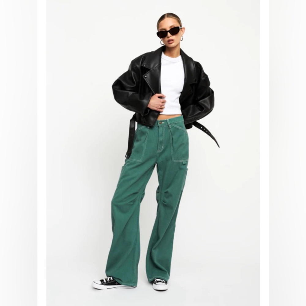 Lioness Miami Vice Pant Forest Green